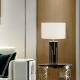 Fabric Lampshade Household Table Lamp Black Gold E26 E27 Rustproof