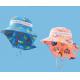 Summer Cartoon Kids Hat Print Animal Fisherman Hat for sun protection