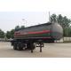 Hydrochloric Acid Semi Trailer Truck 3 Axles Aluminium Customized 550 Gal 23000 Liters