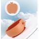 Practical Silicone Bowl SuctionApple Silicone Supplementary Food Bowl Baby Anti slip Tableware Bowl