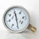 SUS 304 Radial Pressure Gauge 600 Mbar Bellows Manometer Brass Connection