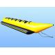 Amusement Park 6 Person Inflatable Water Banana Boat With CE / UL Blower