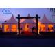 10m Clear Span Aluminium Pagoda Tent White Red Blue Yellow Green Customized