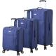 Expandable 3PCS Lightweight Luggage Set With Spinner Goodyear Wheels