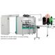 SGS Plastic Bottle Printing Machine , 20pcs/Min Rotary Screen Printing Equipment