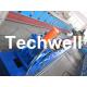 Rolling Shutter Door Track Roll Forming Machine With 16 Forming Station TW-DTM45