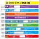 Colorful Paper Event Wristbands With Logo Printing Waterproof Sweat Resistant Admission Ticket Wrist Bands