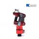 Red Color  Max Load 99lbs Children Four Bar Knee Joint With Tube Clamp