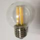 smart design glass shell G50 type 3.5W filament led bulbs light dimmable E26 screw
