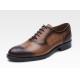 Classic PU Men Formal Dress Shoes Oxford Style Bespoke Handmade Shoes For Business