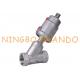 Y Type Pneumatic Threaded Angle Seat Valve 1 1/4'' DN32 PN25