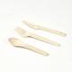 165mm White Compostable Sugarcane Bagasse Sugarcane Disposable Cutlery Fork Knife Spoon