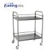 KL-TC028 Stainless Steel Trolley Smooth Instrument Trolley Disassembly Structure