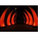 Beautiful Bridge Led Inflatable Lighting For Evening Party Red Tusk Type