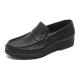 Rubber Outsole Anti Skid Mens Leather Moccasin Shoes