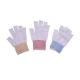 Reusable Seamless Construction Half-Finger Polyester Glove Liners For Cleanroom