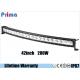 Single Row 200W 42 Inch Cree Curved LED Light Bar For Jeep Off Road Vehicles