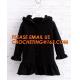 Superior quality kid sweater cute hooded girls thick dress coat, Commercial 100% cotton knitted kids long girls pullover