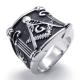 Tagor Jewelry Super Fashion 316L Stainless Steel Casting Rings Collection PXR042