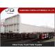 40 Tons High Strength Steel Livestock Trailers Custom Height With LED Light