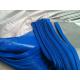 blue/silver waterproof hdpe woven fabric for rain cover/snow cover