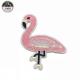 Popular DIY Flamingo Iron On Patch , Pink Flamingo Patches Sequin Material