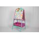 Children Alphabet Wooden Double Sided Easel With Storage Bins