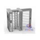 Single Entry Full Height Turnstile Manual Mechanism / Biometric Automatic Electrical