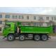 375Hp Heavy Dump Truck SHACMAN H3000 8x4 EuroV Dump Truck Green