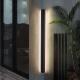 Modern minimalist wall mouned lamp Indoor and outdoor creative corner led wall light Home background strip wall lamp