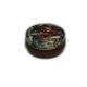 Customized Press Tin Cans , Round Shape Tea Tin Box Multiple Capacity Options