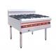 Commercial Floor Standing Gas Burner Cooking Range Industrial Kitchen Equipment