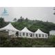 Aluminum Frame 8x8 Gazebo Canopy Tents , Outdoor High Peak Tents For Restaurant