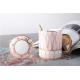 Reusable OEM 4pcs 11oz Fine Porcelain Coffee Mugs Set