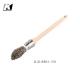 Multifunctional Round Natural Bristle Paint Brush For Painting 217x15x12mm