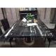 Prefabricated Marble Table Tops Onyx Multiple Shape For Kitchen Dining Table