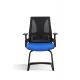 Blue 256'' Funria Ergonomic Mesh Office Swivel Chair Resists Abrasion