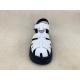 Thick Soled White Platform Sandals TPR Comfortable Platform Sandals