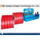 0.3-0.8mm Thick Colour Coated Steel Roof Panel Curving Machine