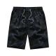 Oem Factory Manufacturer Custom Logo Beach Shorts Mens 100% Cotton Elastic Waist Shorts