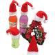 Mini Cute Hat Christmas Ornament Crafts Wine Bottle And Tableware Decoration