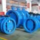 Customized Service Double Eccentric Flanged Butterfly Valve with Ductile Iron Body Material