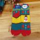 Newest cartoon christmas patterned design supersoft cotton AZO-free casual socks for women