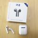 Noise Cancelling Wireless Bluetooth Earphones I12 Tws Metal ABS Material 60H Standby