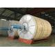 Accurate Paper Making Machine Parts Dryer Cylinder 2200 Mpm Speed Width 5600mm