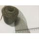 Durable Knitted SS Wire Mesh Grey Metal Color 50-1000m Roll Length For Demister Pad