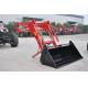 TZ04D Farm Tractor Attachments , 0.16m3 Tractor Front End Loader Bucket