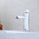 Square Stylish Bathroom Vessel Sink Faucet Brass Cartridge Vanity Basin Taps