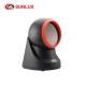 20 Lines Laser Omni Directional Barcode Scanner Black Sphere