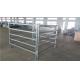 Portable Metal Cattle Fence Panels , Cattle Corral Panels With Different Style